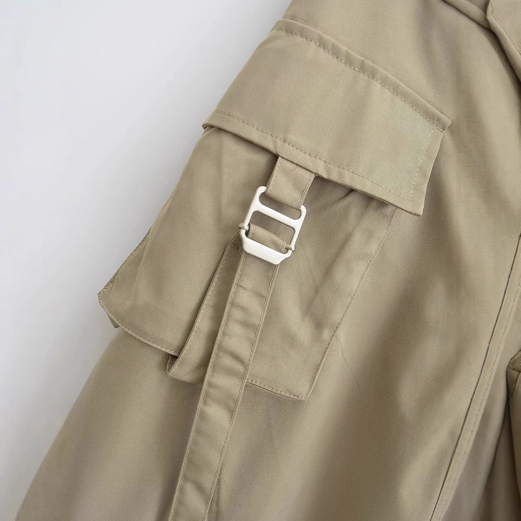 Damen Cargo-Rock mit praktischen Taschen und elegantem Schnitt GR