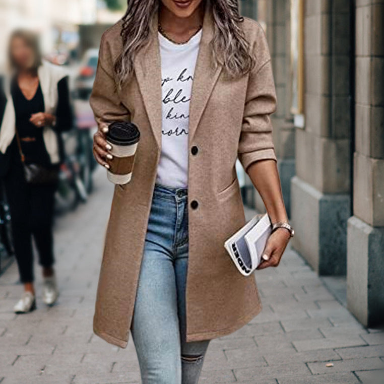 Fashion wool jacket for women