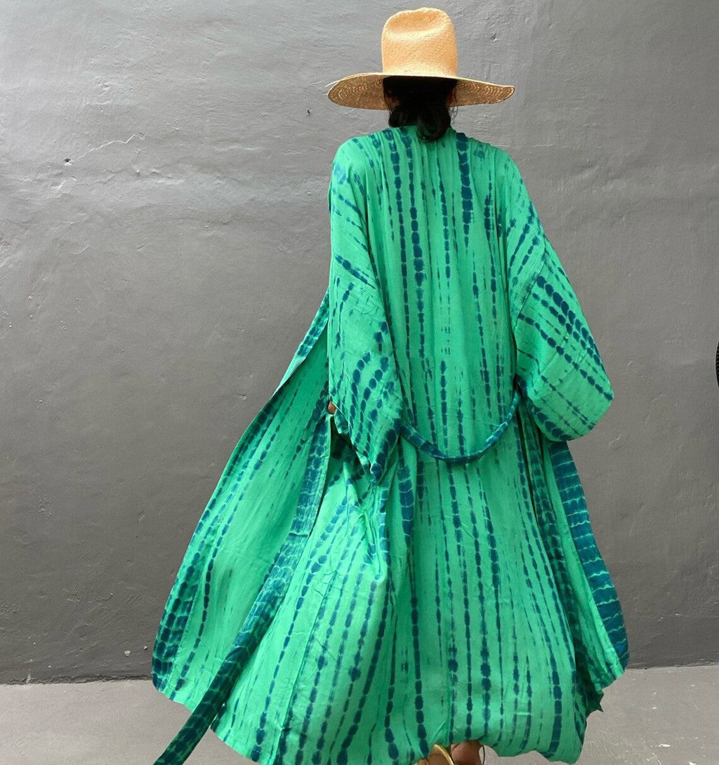 Damen Kaftan Kleid GR