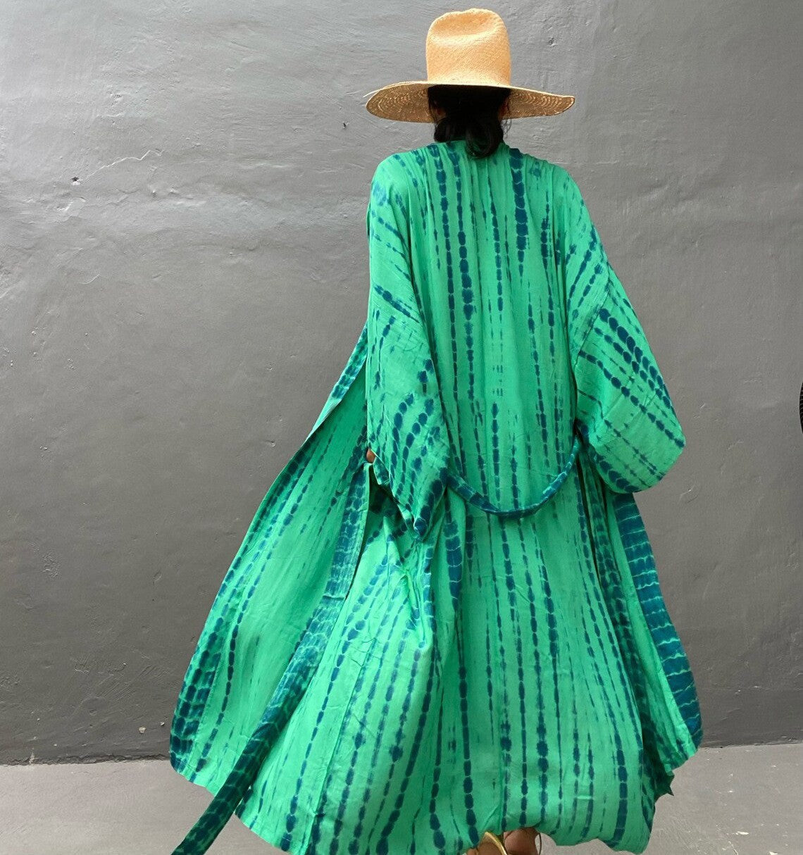 Damen Kaftan Kleid GR