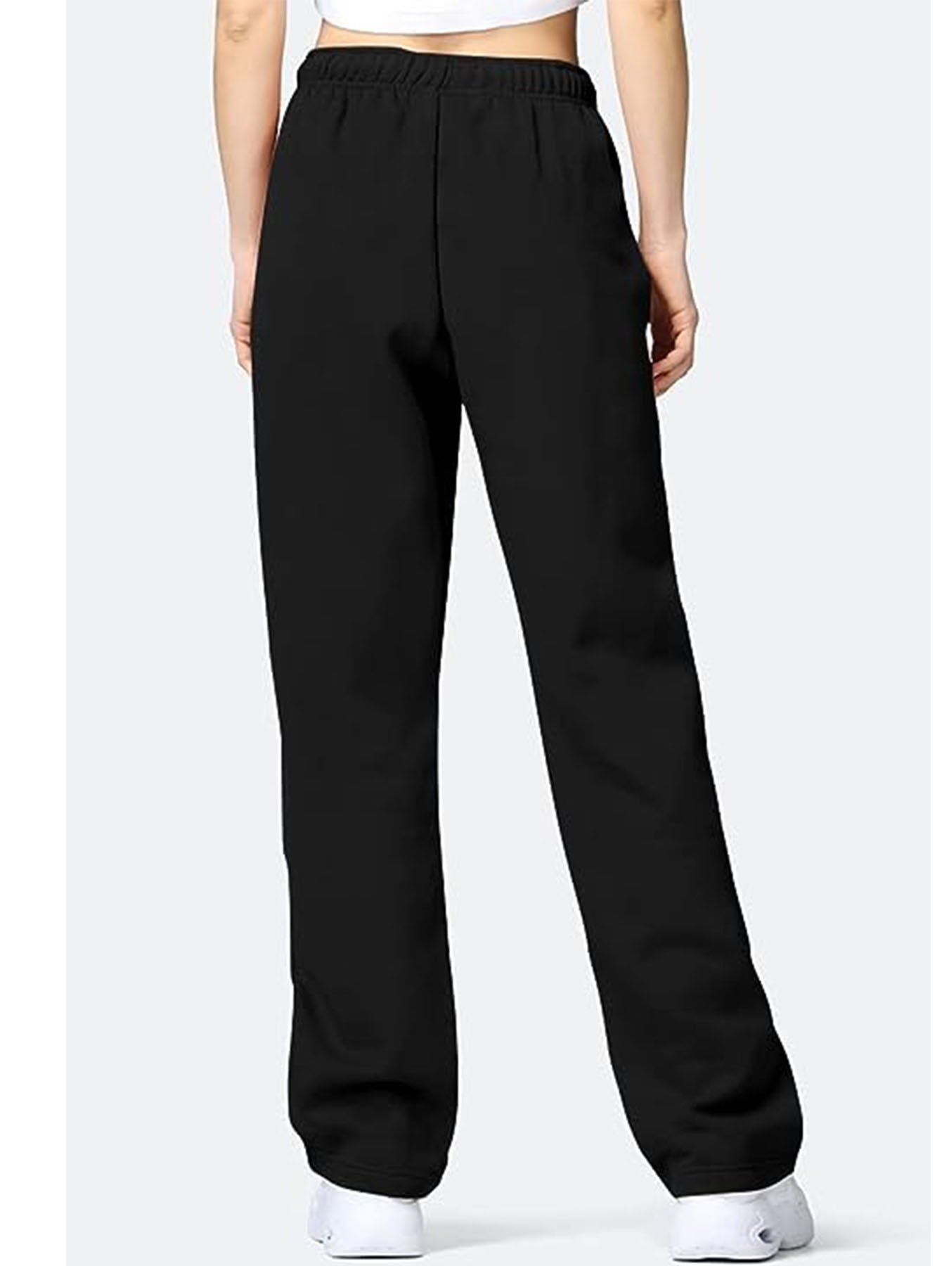 Damen Bequeme Freizeithose mit elastischem Bund und seitlichen Taschen GR