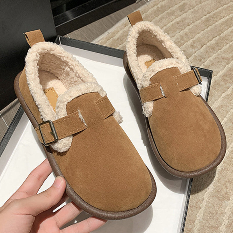 GR | Warm and Comfortable Flat Shoes