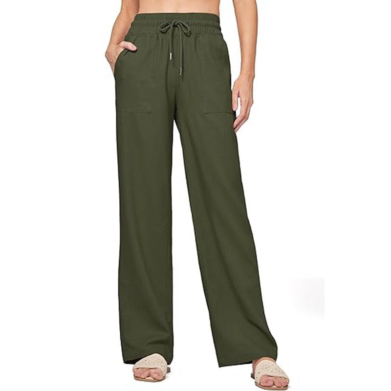 Damen Bequeme Weite Sommerhose GR