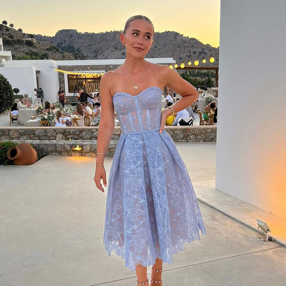 GR | Spitzen Cocktailkleid Für Damen