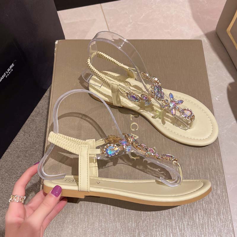 GR | Glittering Sandals with Rhinestones