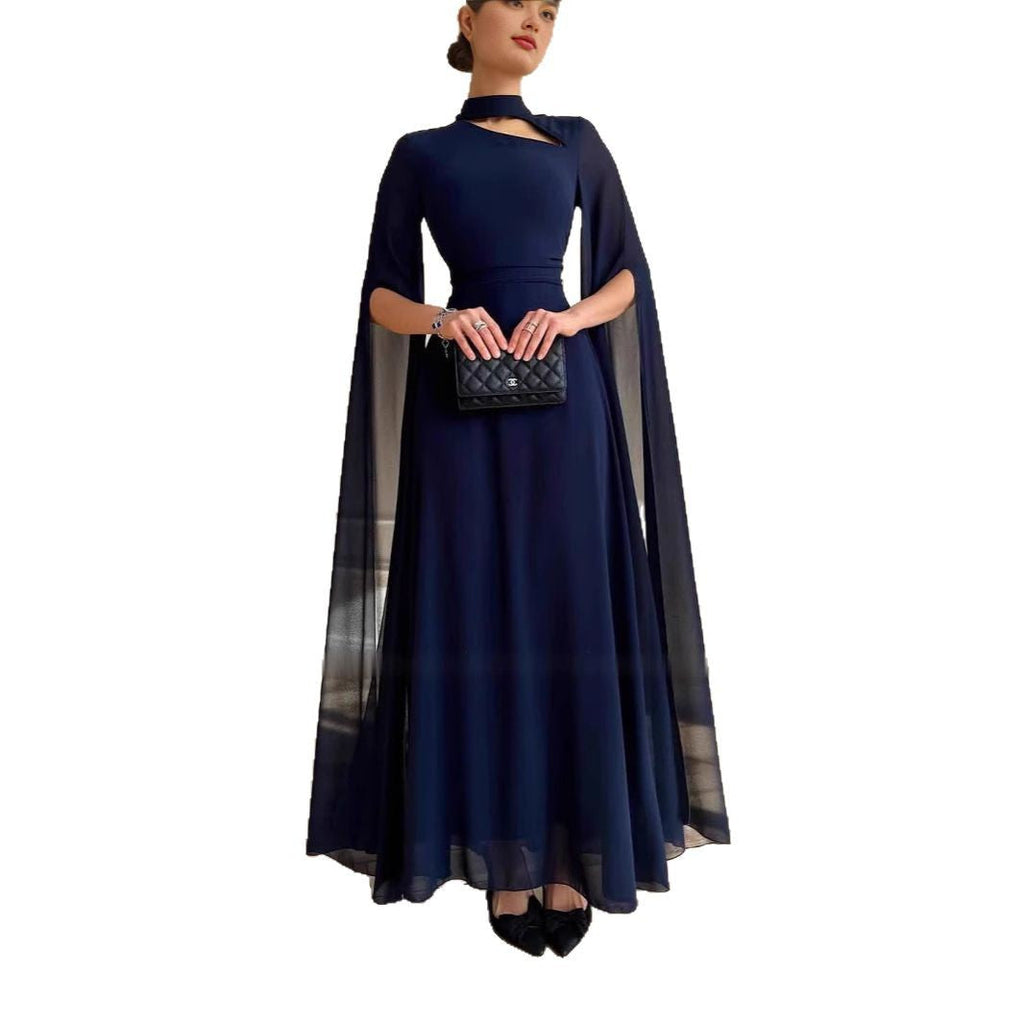 GR | Lightweight chiffon party cape