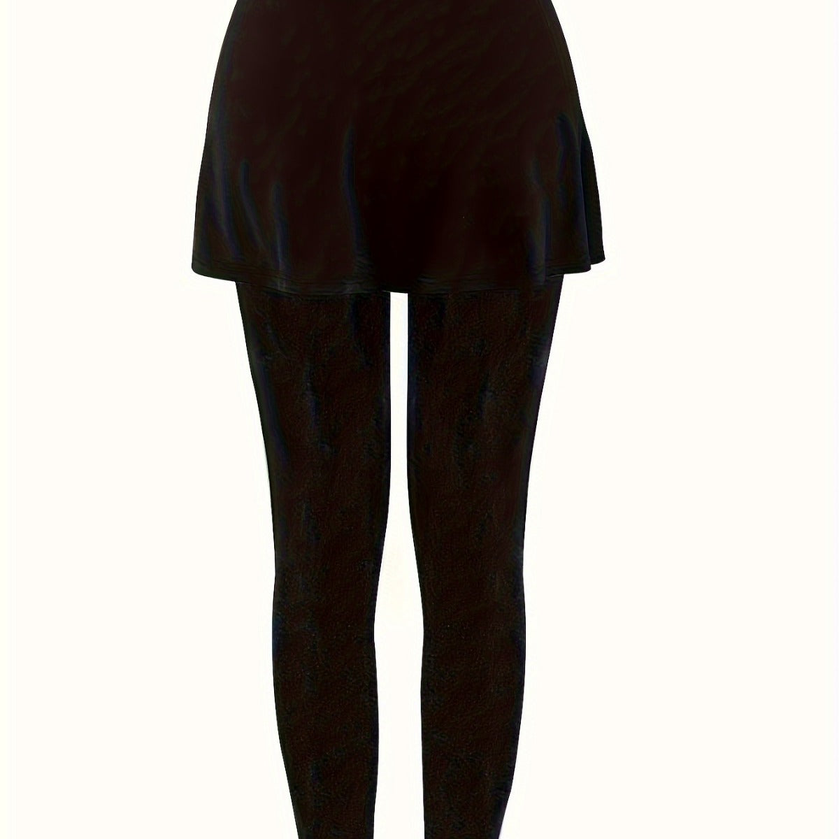 Damen Leggings mit schwingendem Rock GR
