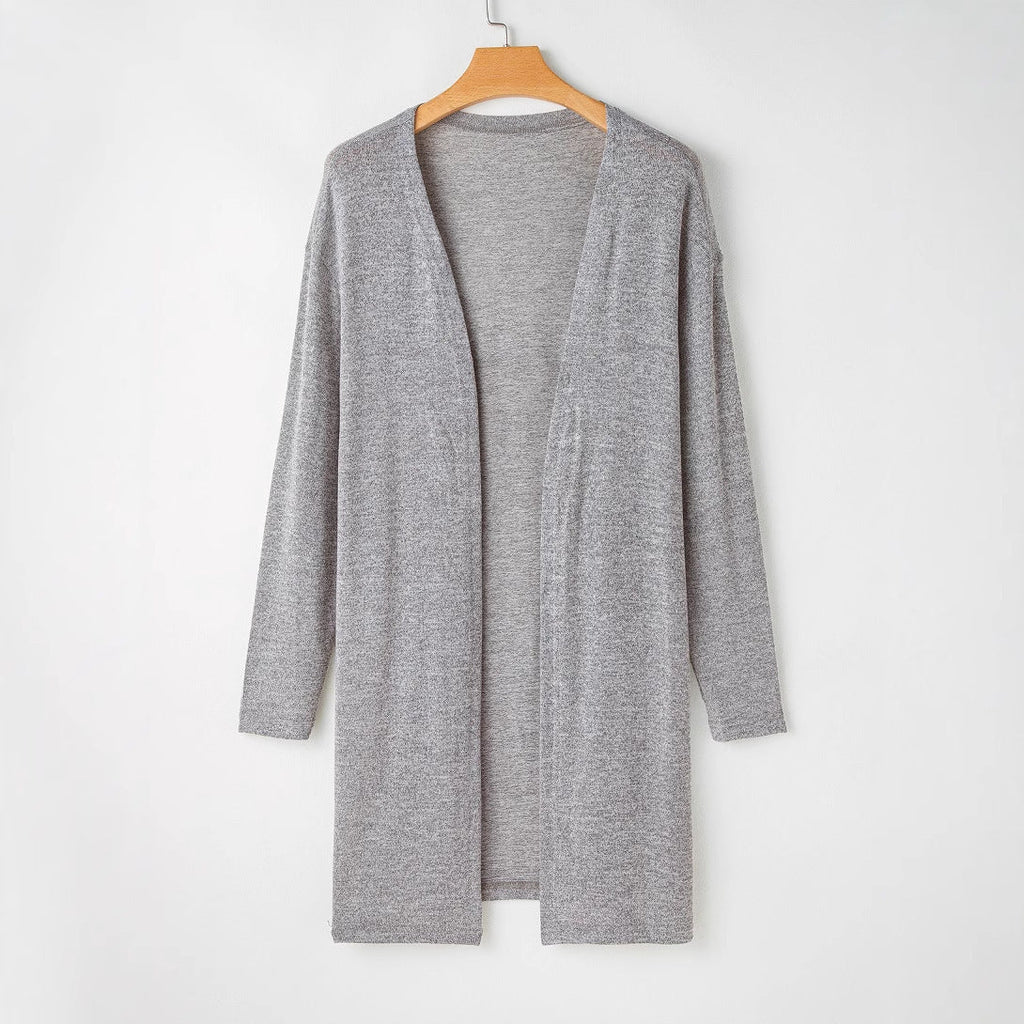 Damen Strick-Cardigan mit lässigem Schnitt und praktischen Taschen GR