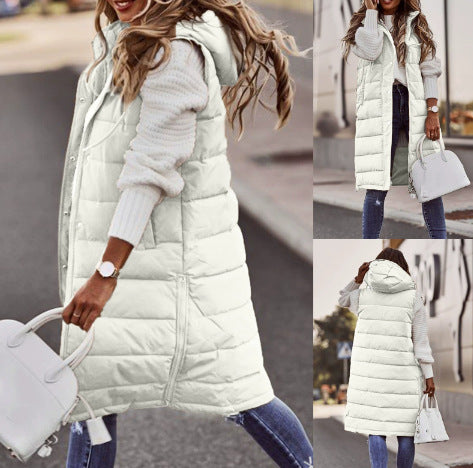 GR | Long bodywarmer vest Camilla