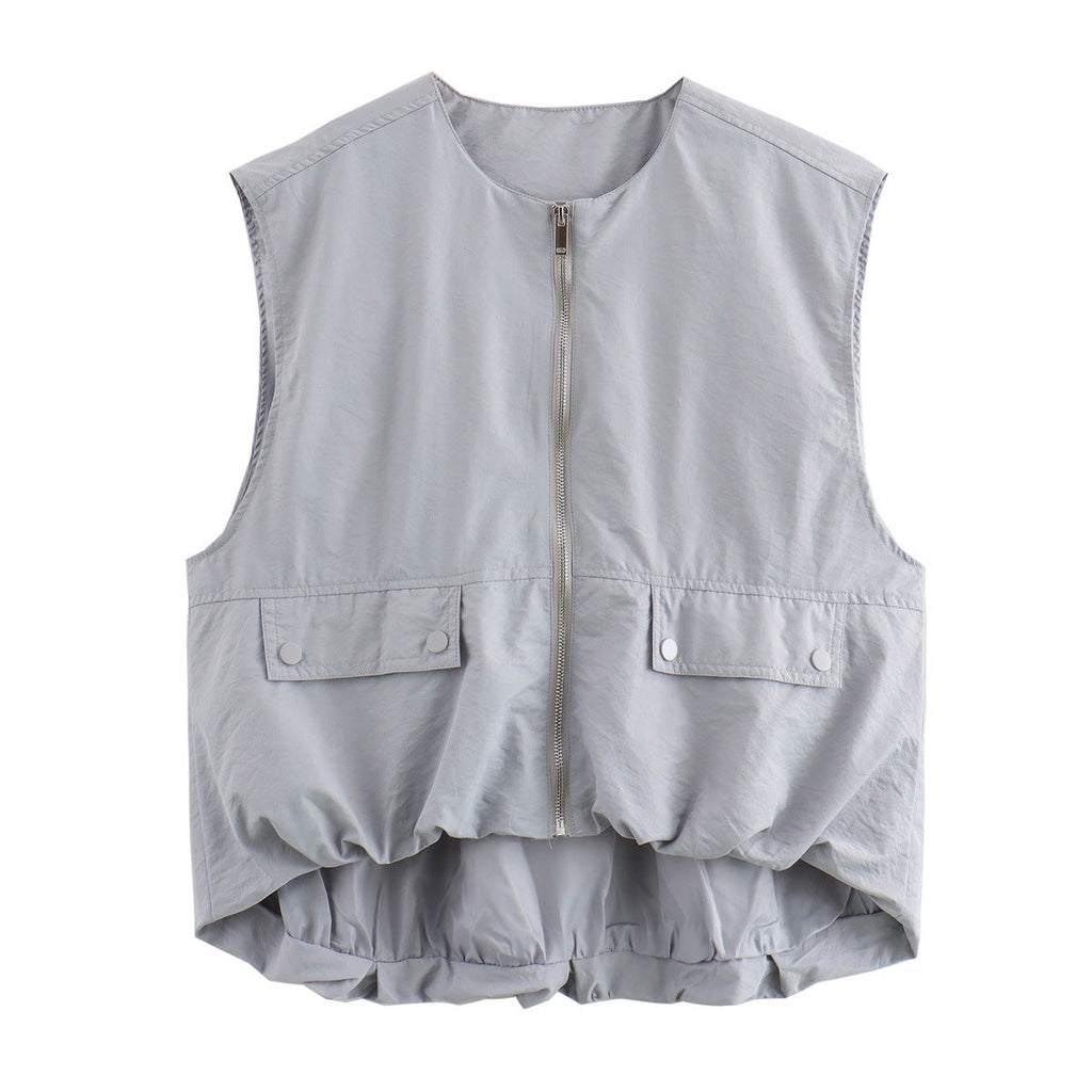 GRMODE | Relaxed Casual Cardigan Vest Tank Top