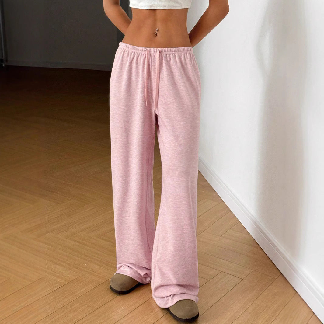 Damen Freizeit-Hose mit weitem Schnitt und bequemem Gummibund GR