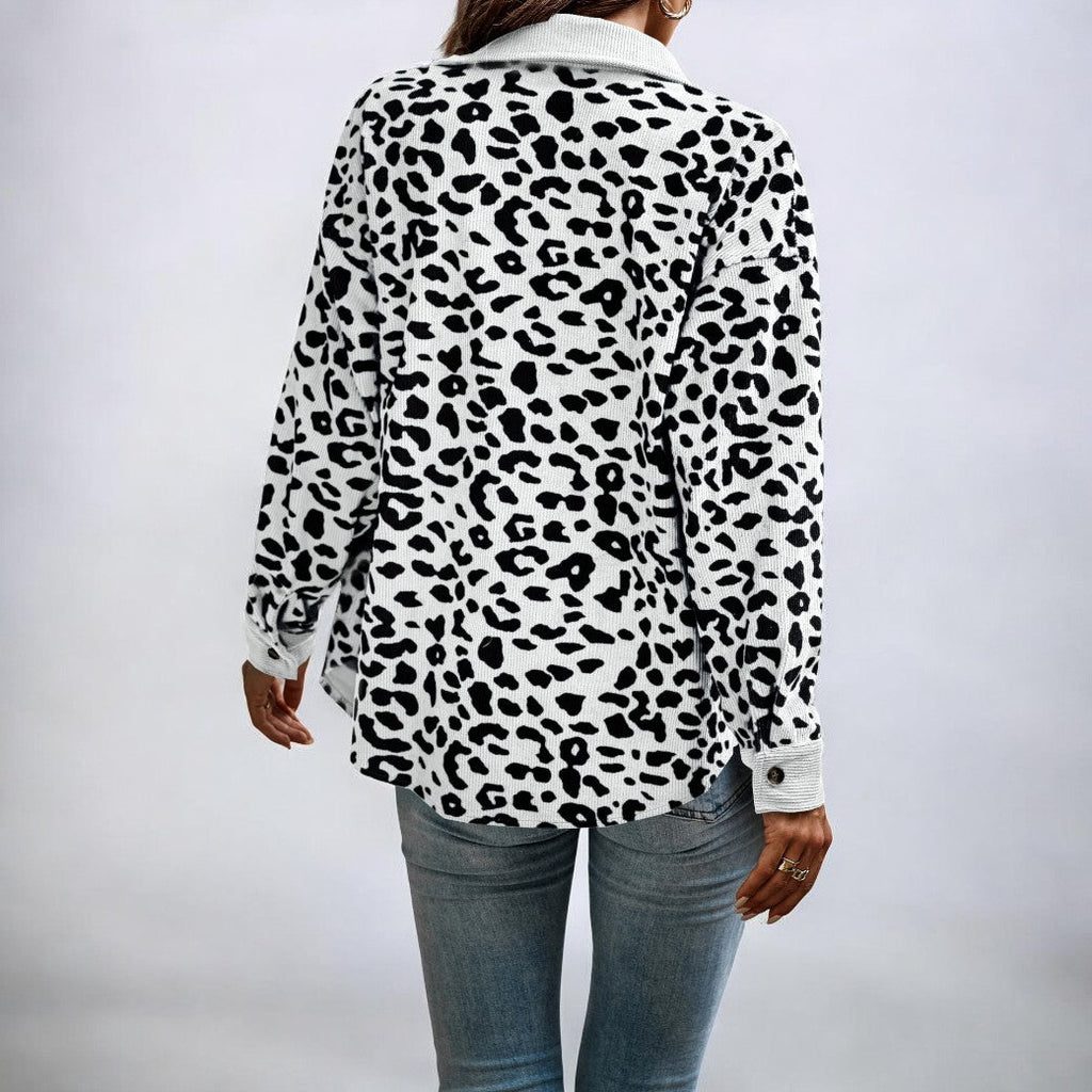 GR | Stylish leopard-print jacket