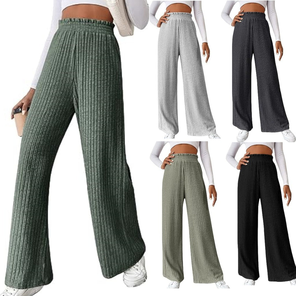 GR | Lockere gestrickte lange Hose