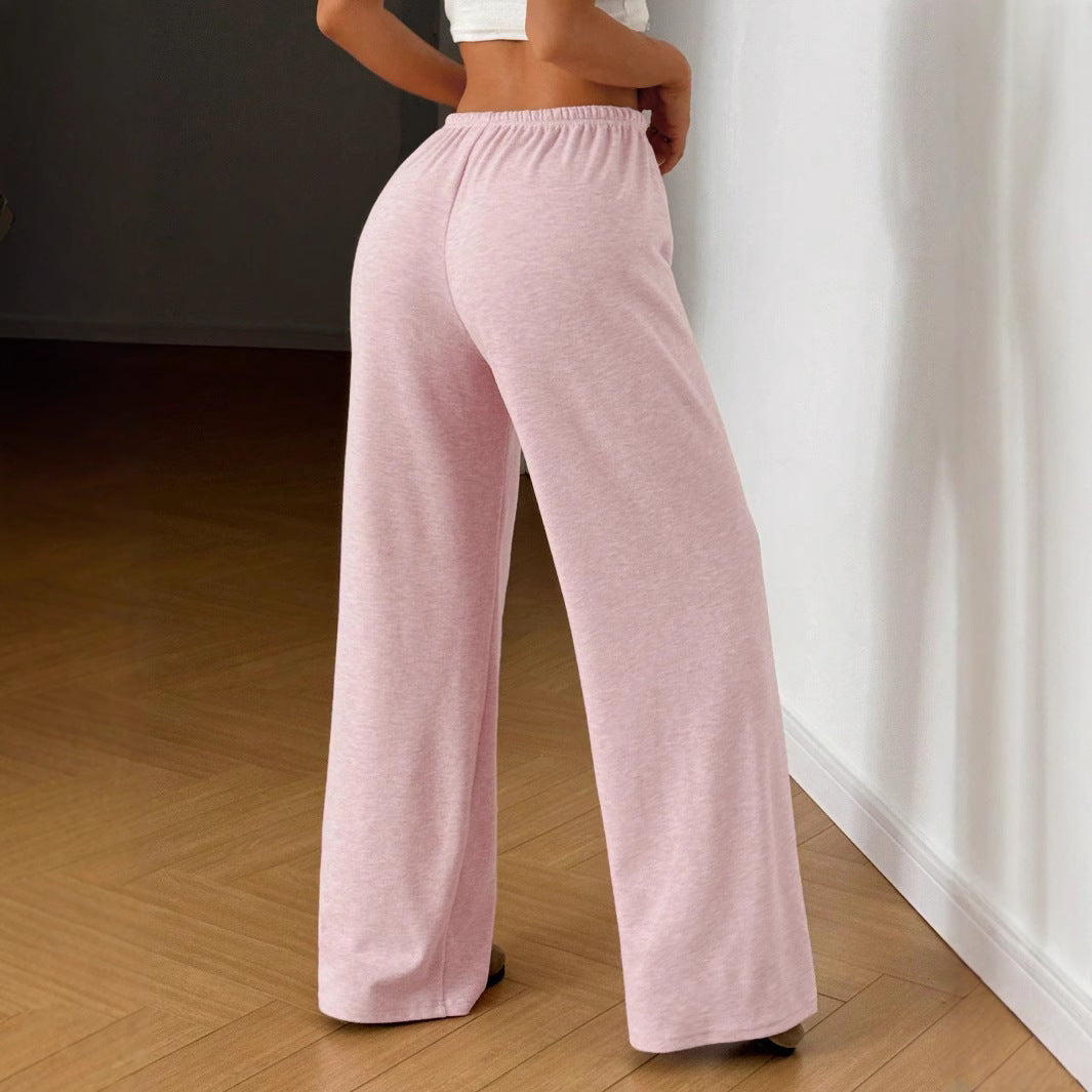 Damen Freizeit-Hose mit weitem Schnitt und bequemem Gummibund GR