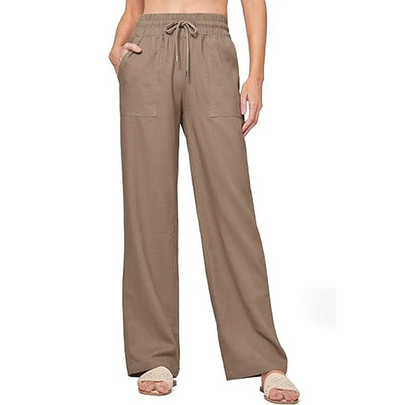 Damen Bequeme Weite Sommerhose GR