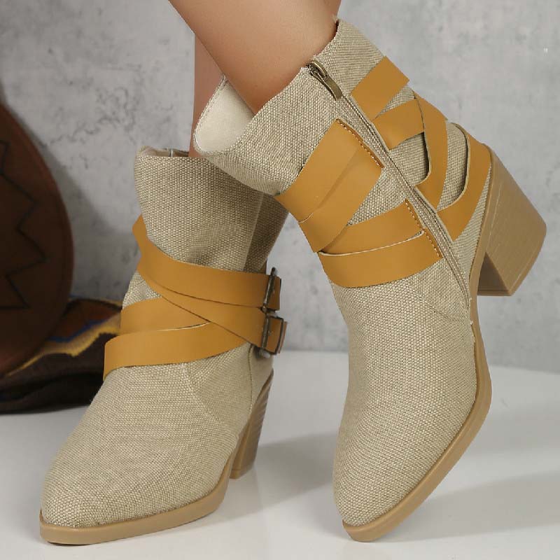 GR | Vintage Boots with Chunky Heel