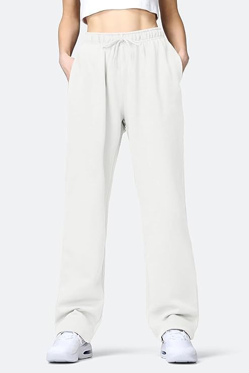 Damen Bequeme Freizeithose mit elastischem Bund und seitlichen Taschen GR