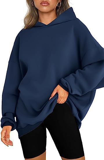 Damen oversized Kapuzenpullover GR