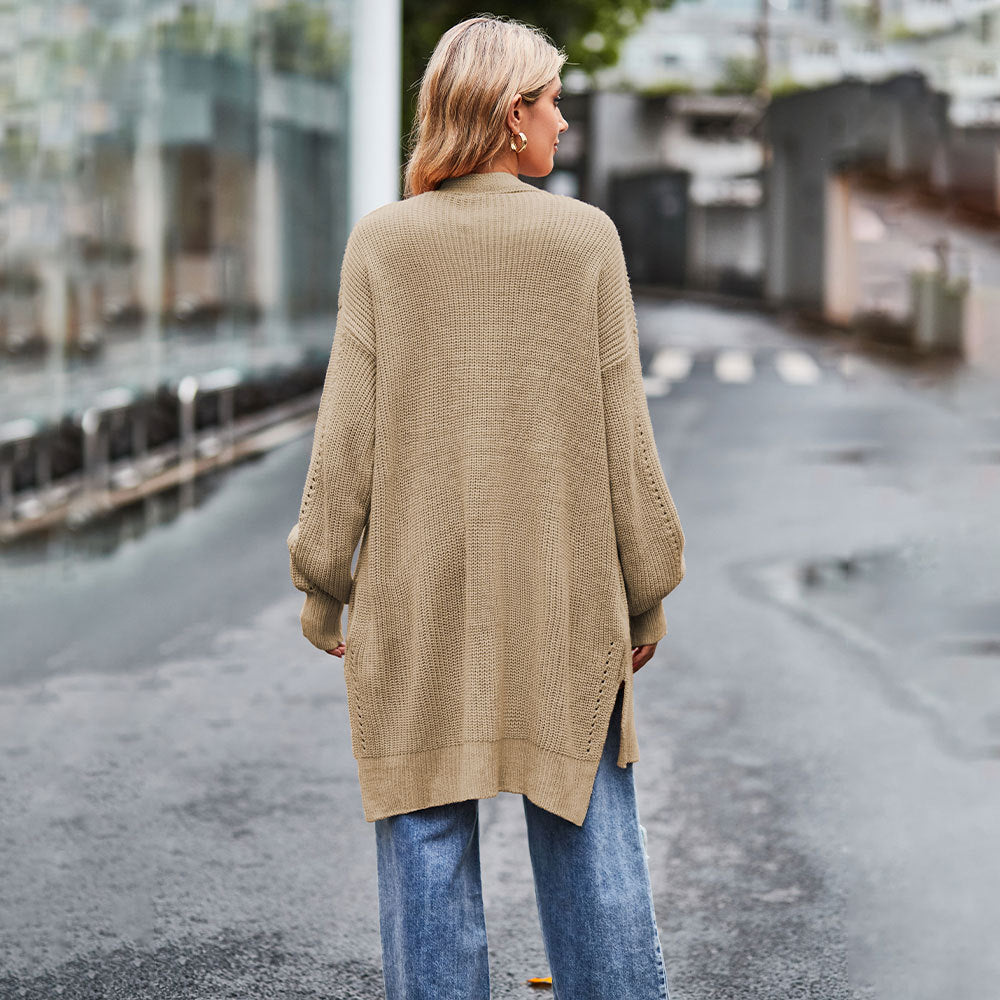 GR | Women's Long Sleeve Loose Fit Cardigan