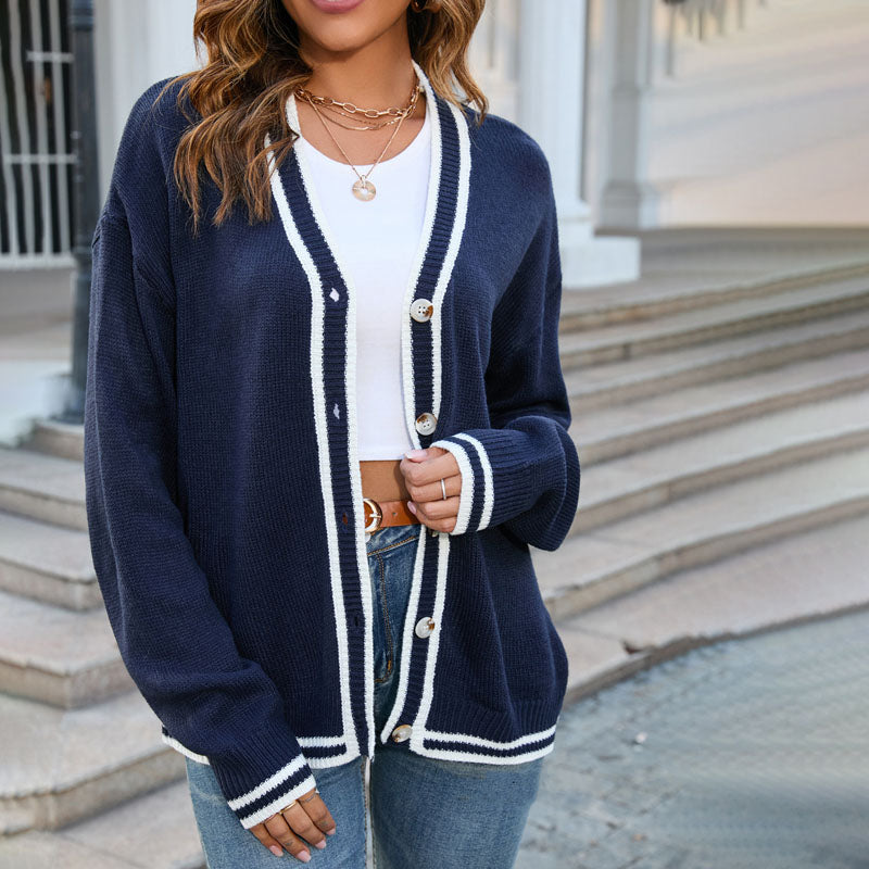 GR | Klassische Strickjacke