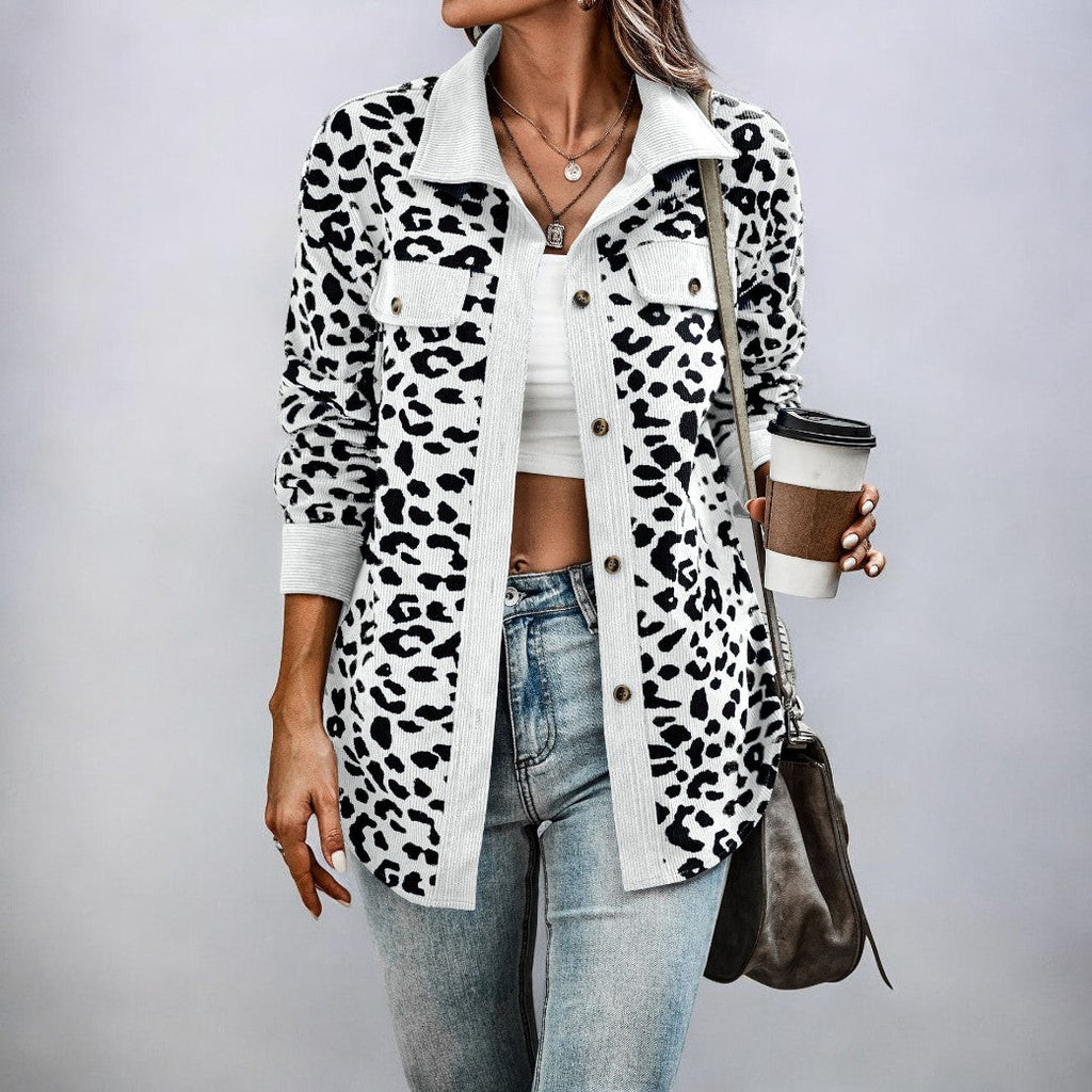 GR | Stylish leopard-print jacket