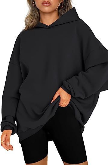 Damen oversized Kapuzenpullover GR