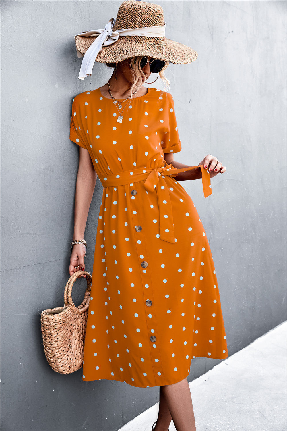 BARBRO™ - Casual Midi Dress