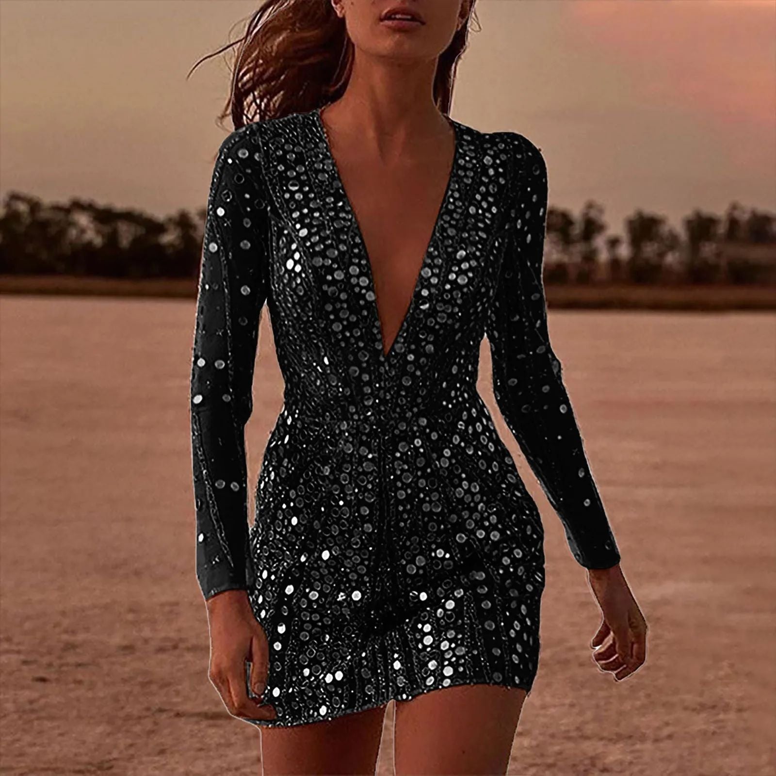 GR | Glamorous sequin dress