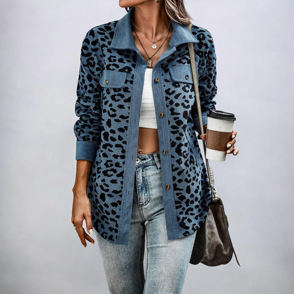 GR | Stylish leopard-print jacket