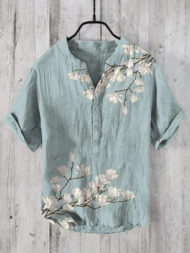 GR | Japanese shirt made of linen blend