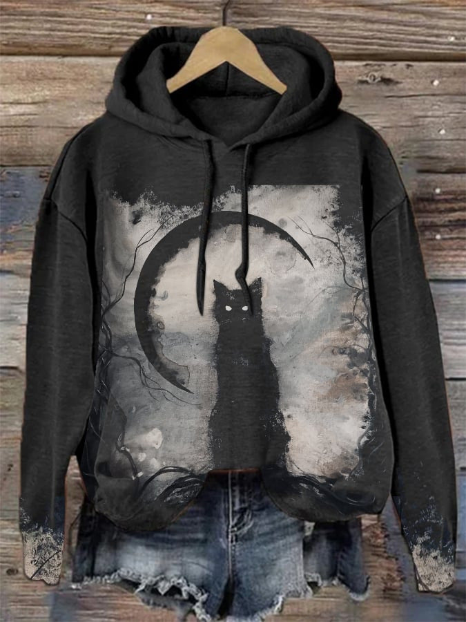 GR | Women's Sweatshirt with Puff Sleeves