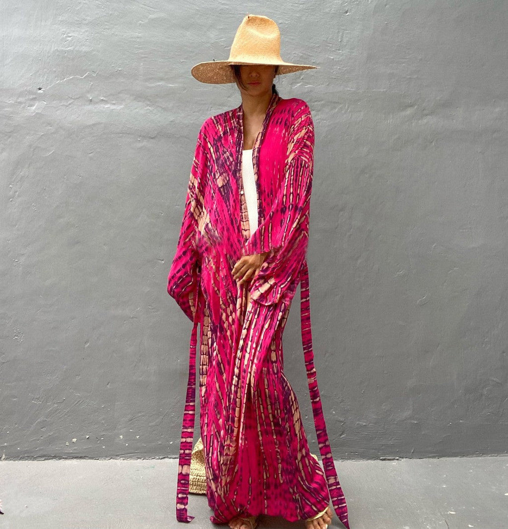 Damen Kaftan Kleid GR