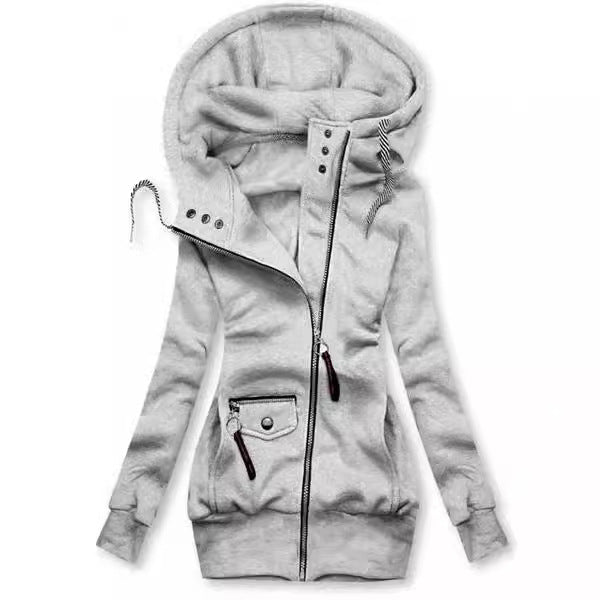 GR | Lässiger Slim Fit Sweatshirt mit Kapuzenpullover