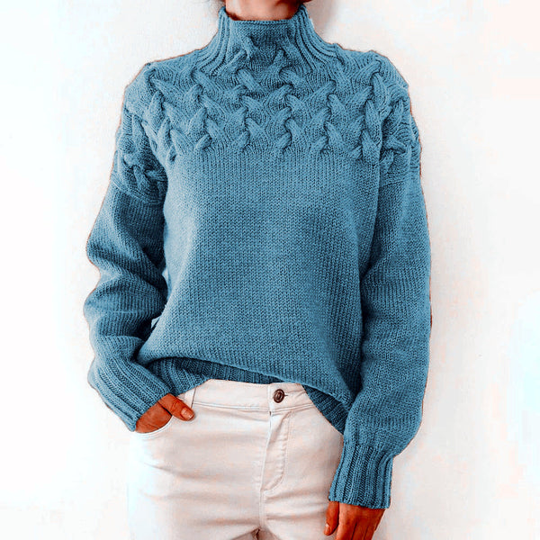 GR | Eleganter Rollkragenpullover