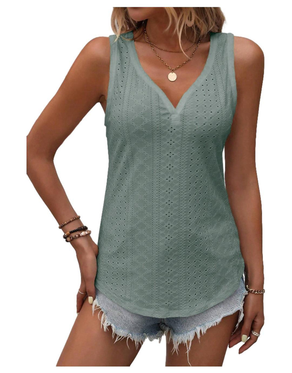GR | Loose-fitting tank top