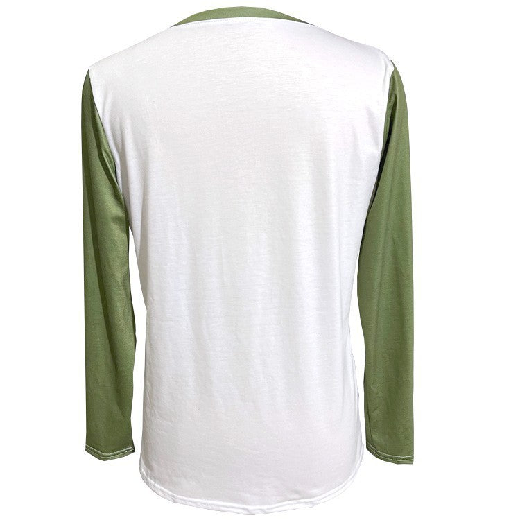 GR | Floral round neck T-shirt 