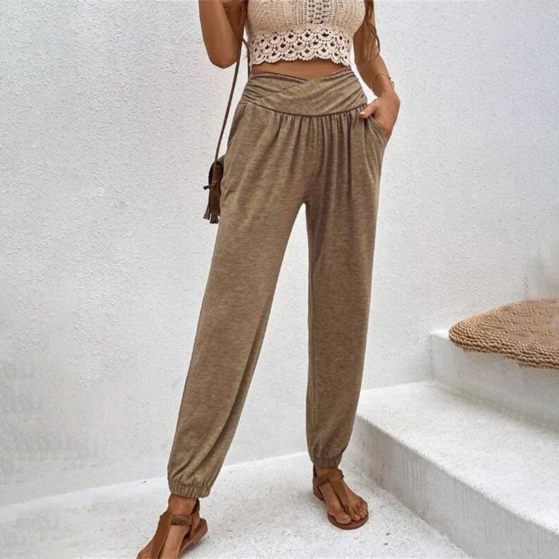 GR – Plain casual trousers
