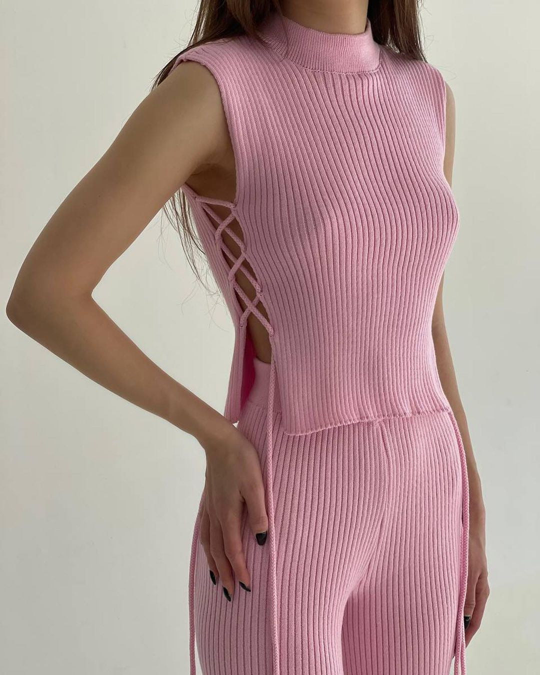 GR vest and trousers ensemble for women
