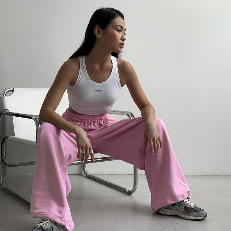Damen lässige weite Sweatpants GR