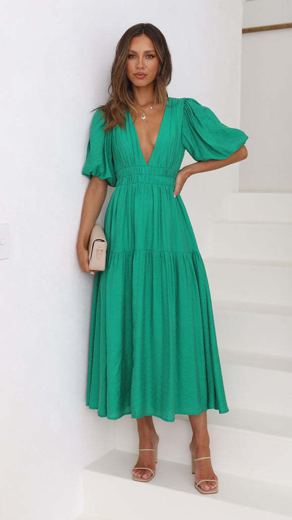 GR | Fitted midi dress 