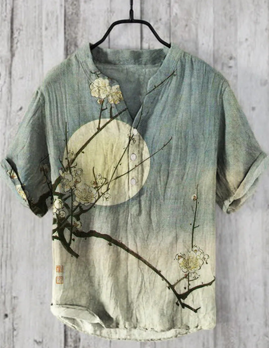 GR | Japanese shirt made of linen blend