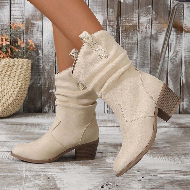 GR | Vintage Boots with Chunky Heel