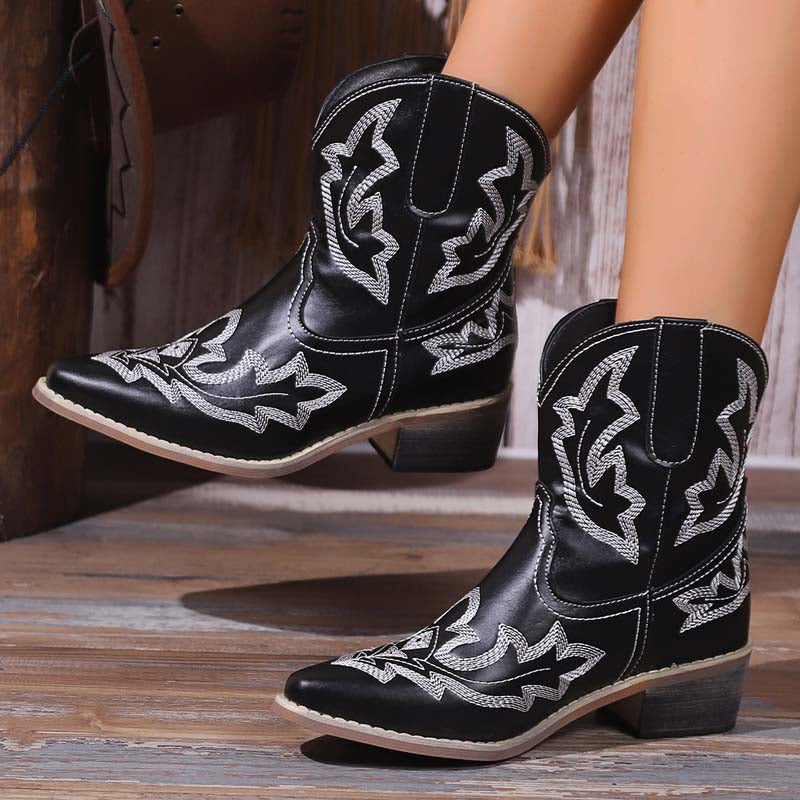 GR | Vintage Embroidered Boots