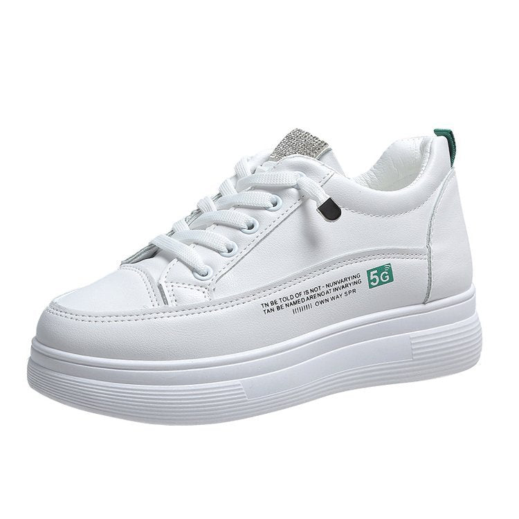 Women's sporty sneakers with non-slip sole and modern design, size S