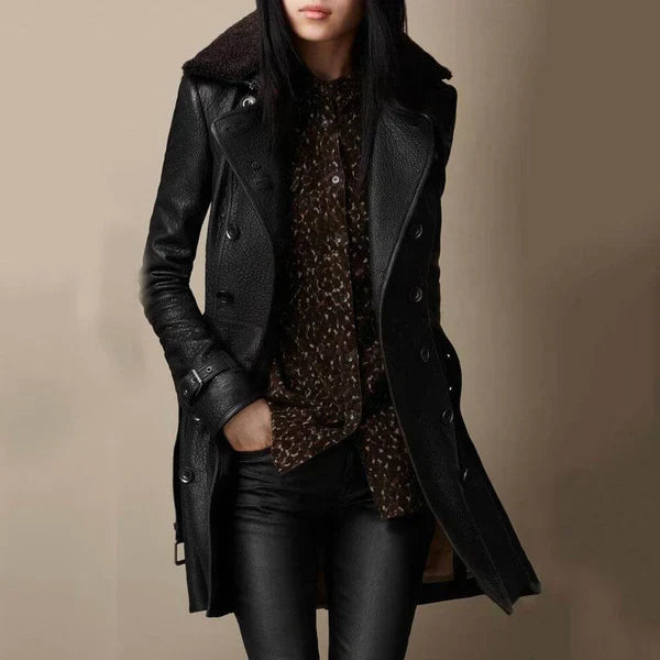 GR | The Handmade and Warm Leather Coat