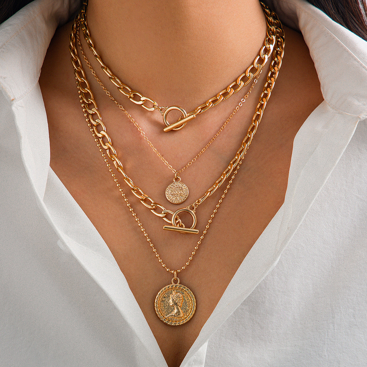 GR | Glamour Multi-Layered Necklace Gift Set