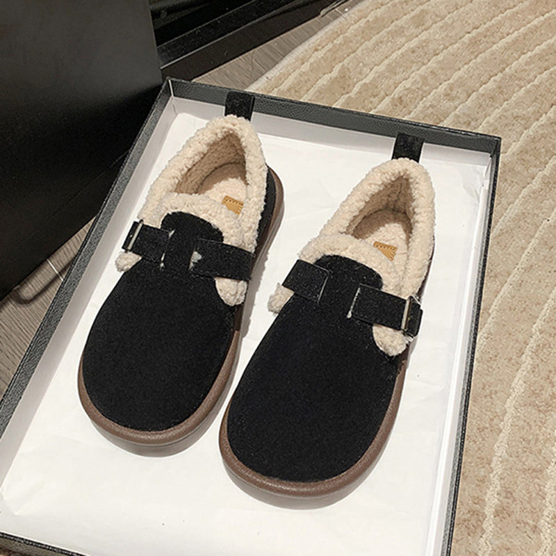 GR | Warm and Comfortable Flat Shoes