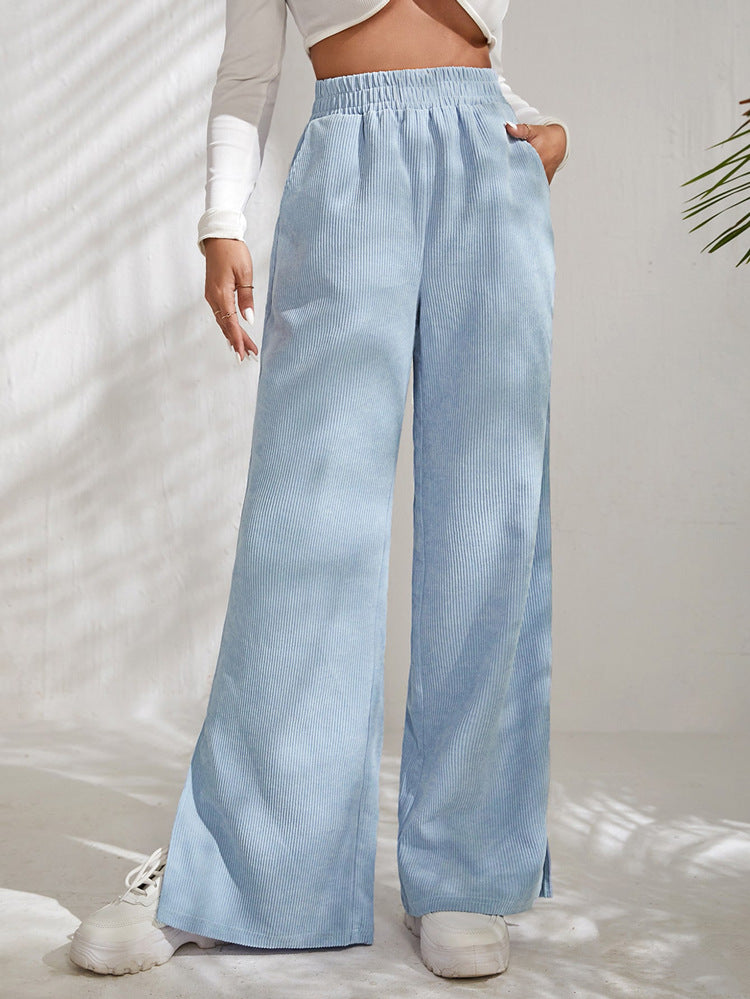 GR with high waist and corduroy fabric