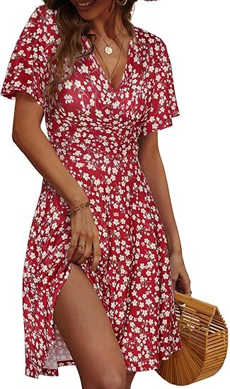 Blossomé™ - Elegant floral mini dress for women