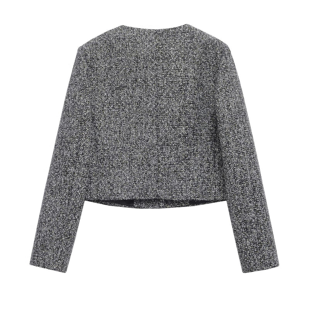 GR | Textured little Chanel-style jacket 